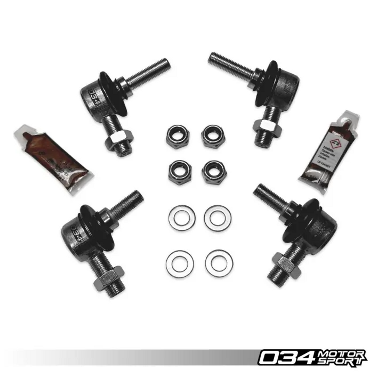 Rebuild Kit for Dynamic+ Billet Adjustable Rear Sway Bar End Link Kit for Mk5/6 VW GTI/GLI/R32/Jetta and 8P Audi A3