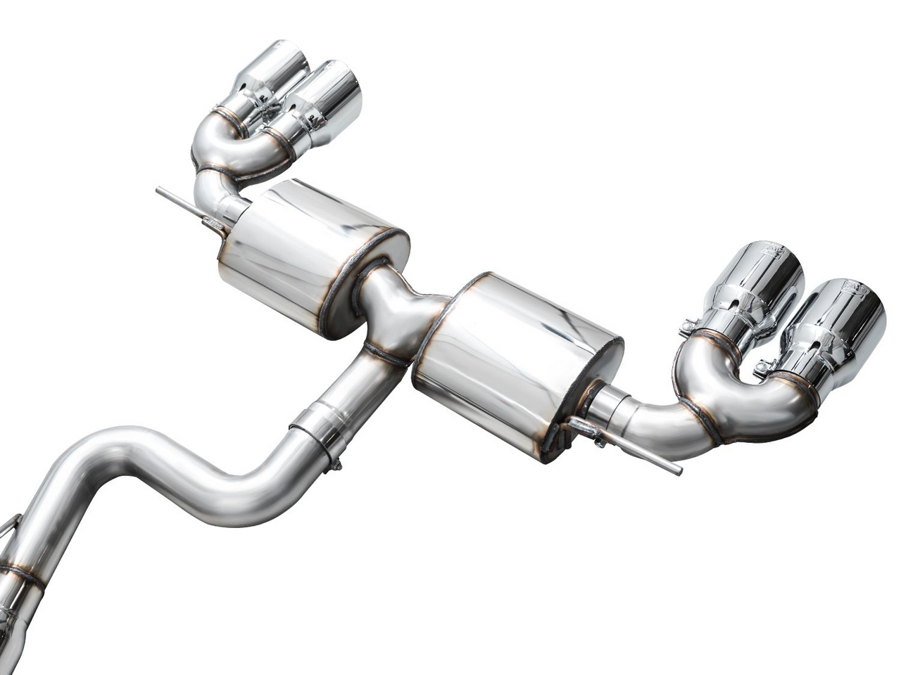 AWE Track Edition Exhaust for Volkswagen MK8 Golf R