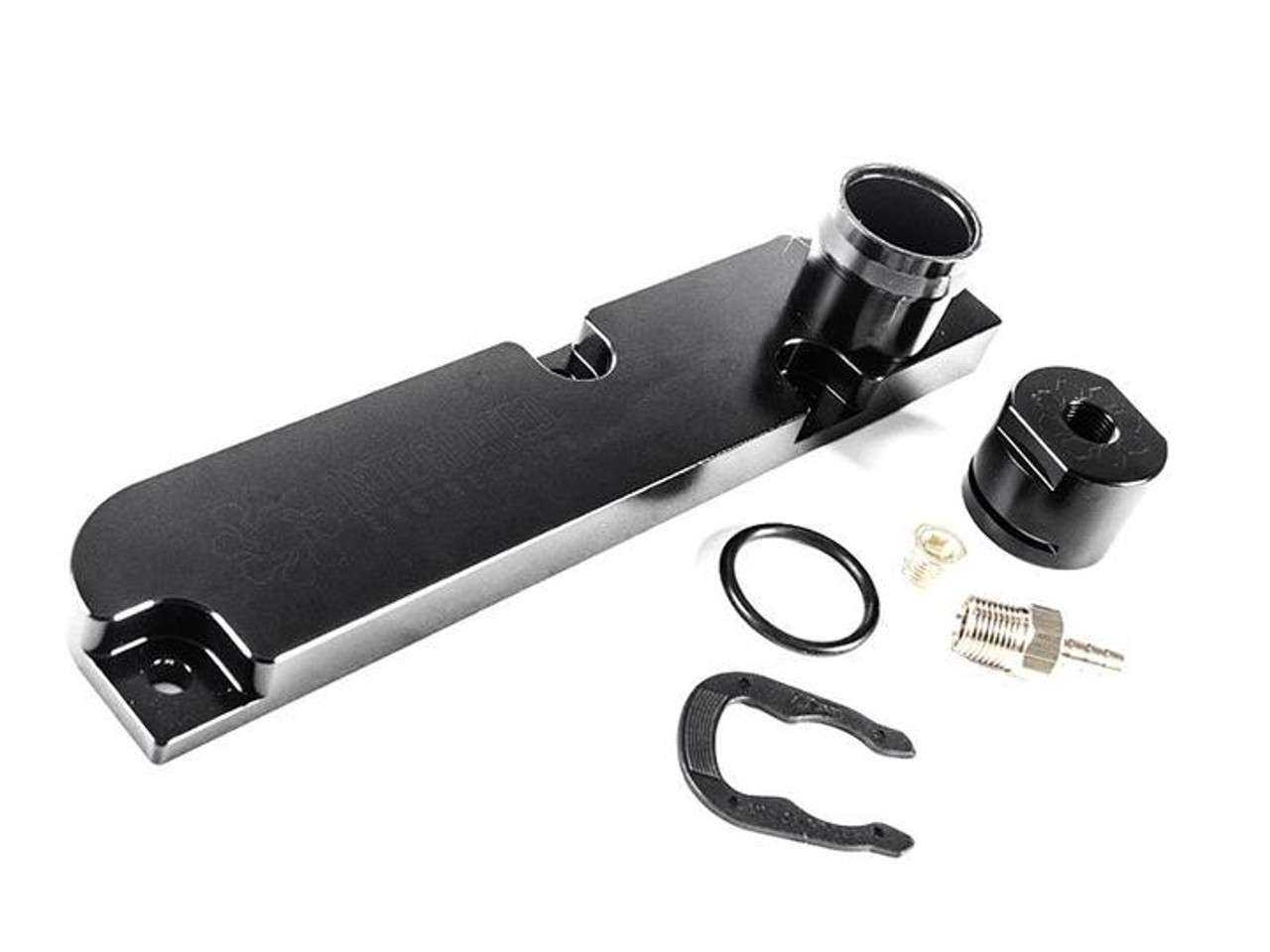 IE 2.0T FSI PCV Solution Kit, Includes Valve Cover Plate and Boost Cap - Black Anodize
