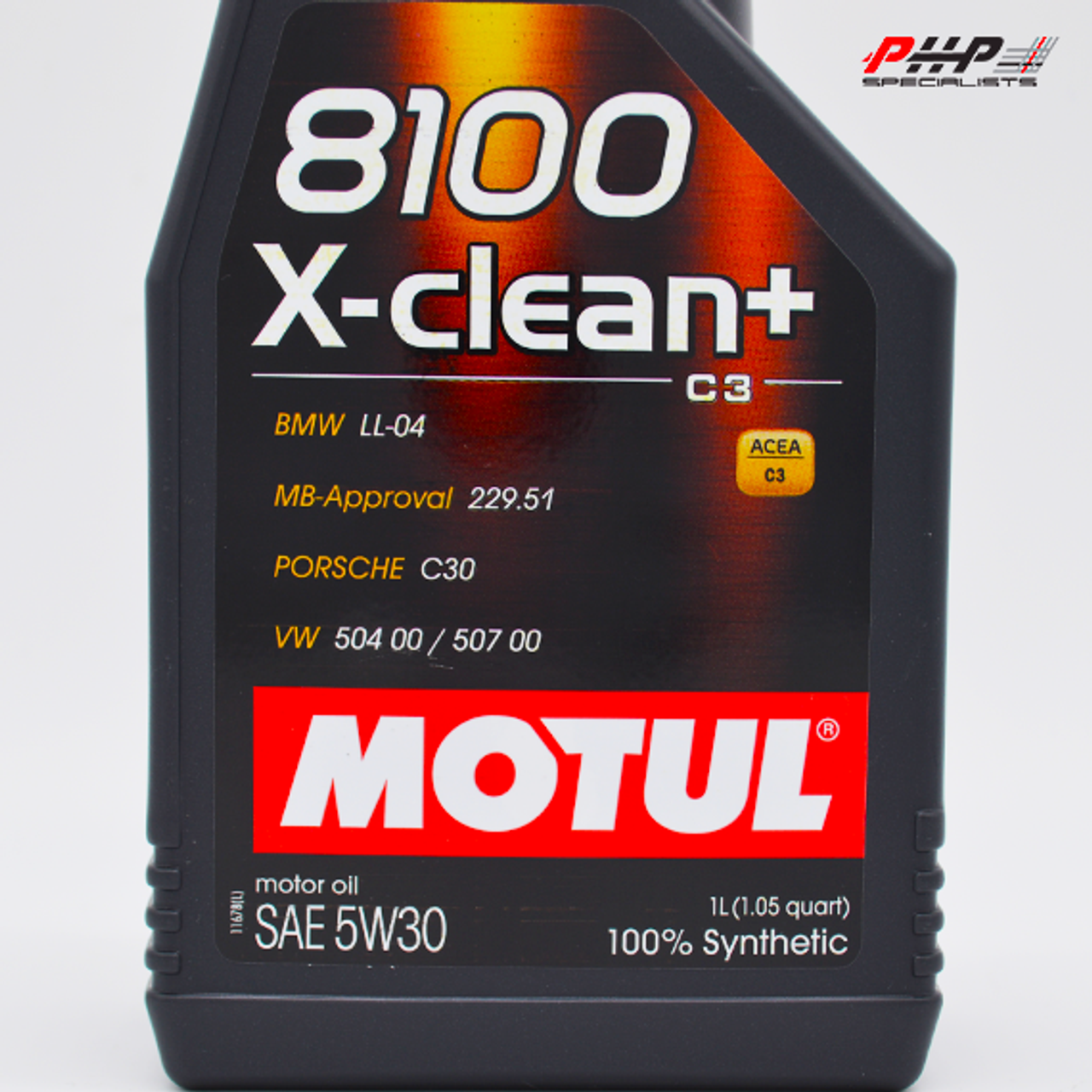 Motul 5W-30 8100 X-Clean+ Engine Oil - 1L