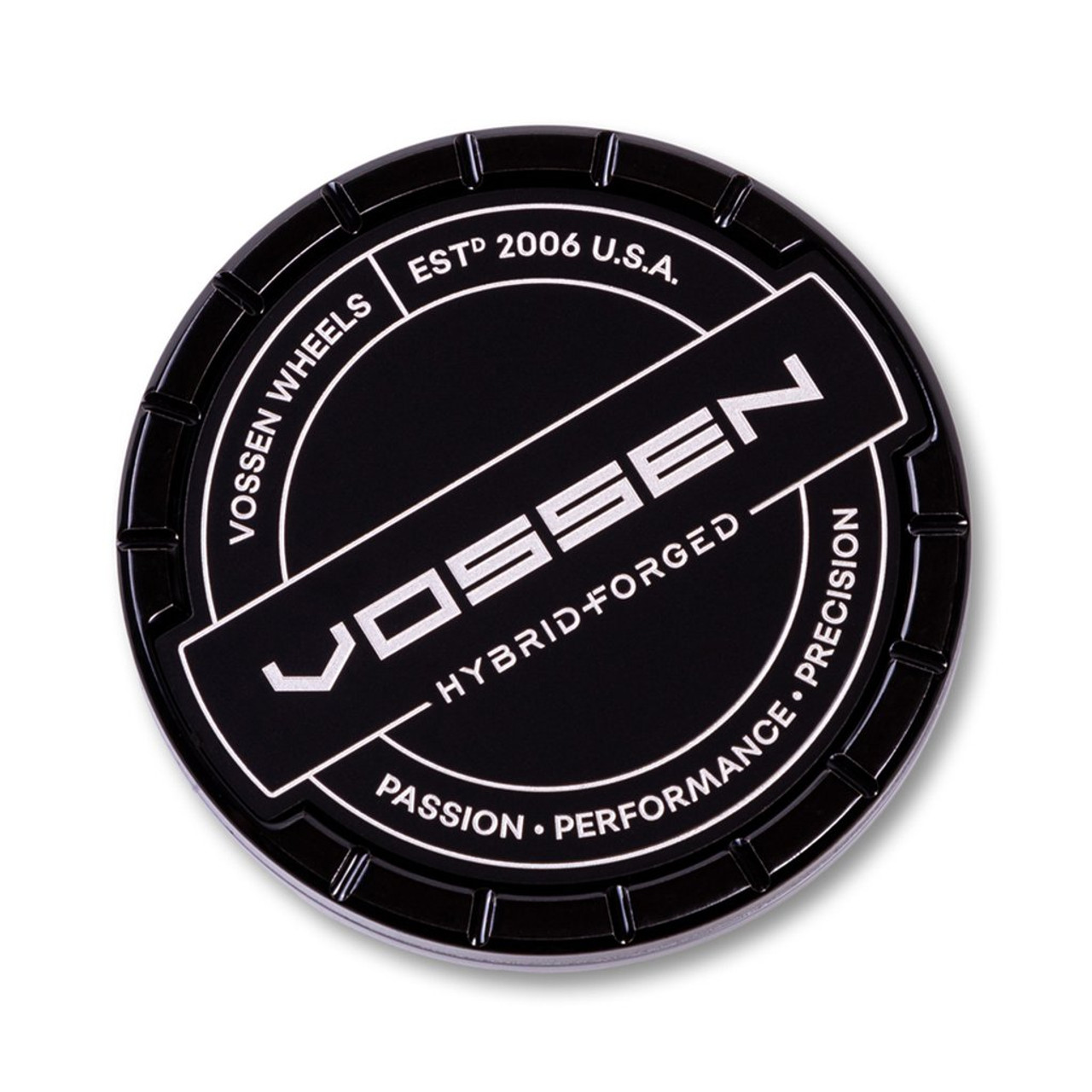 Vossen Hybrid Forged Billet Sport Cap Set For VF & HF Series Wheels (Gloss Black)