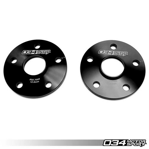 Wheel Spacer Pair, 12.5mm, Volkswagen & Audi 5x112 with 57.1mm Center Bore