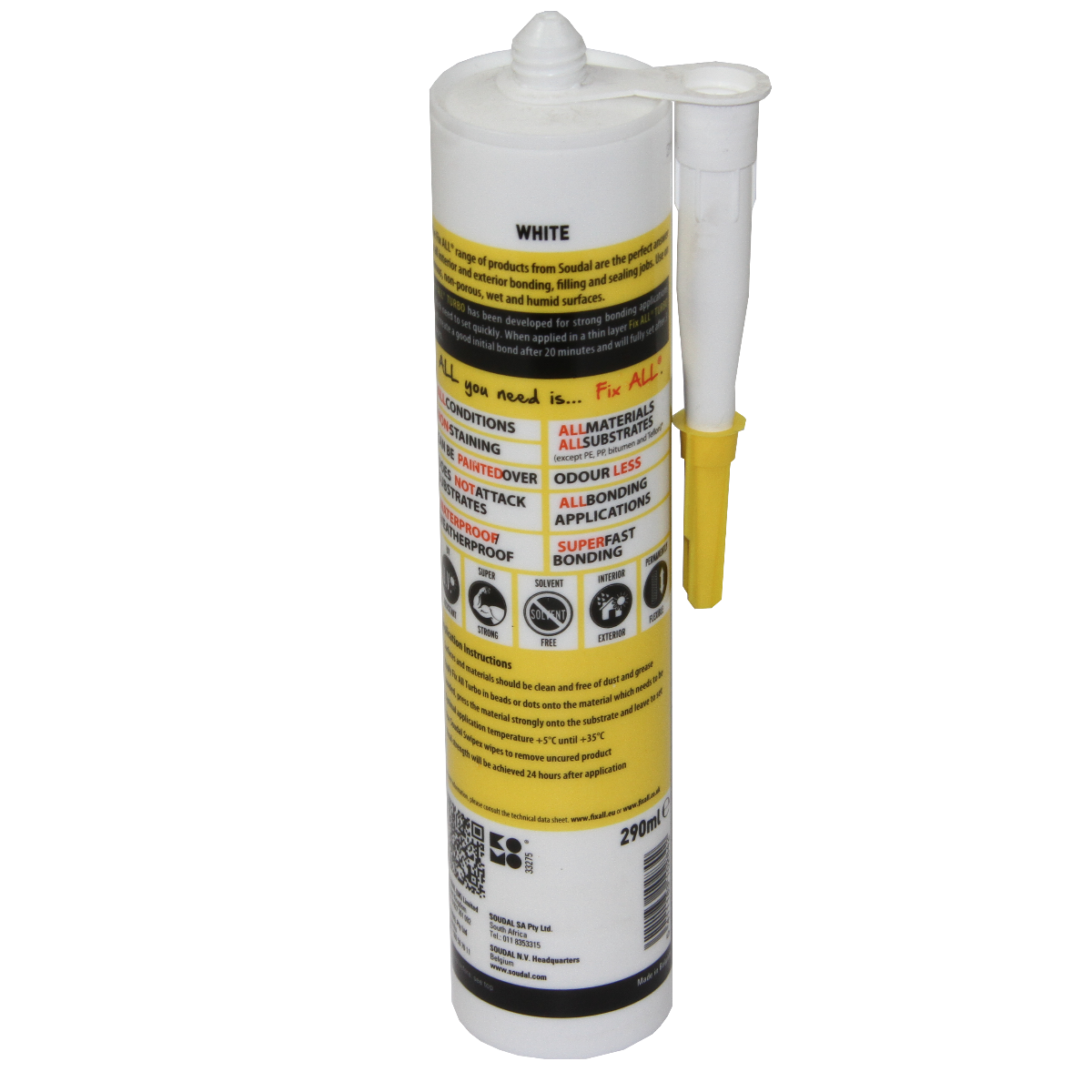 Soudal Fix ALL Turbo White