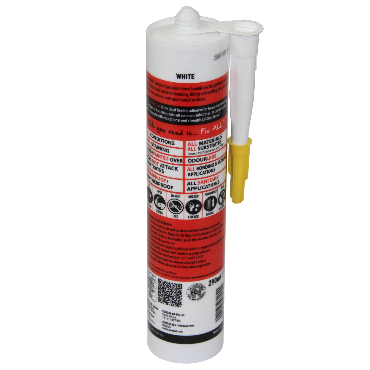 Soudal Fix ALL High Tack Super Strong White