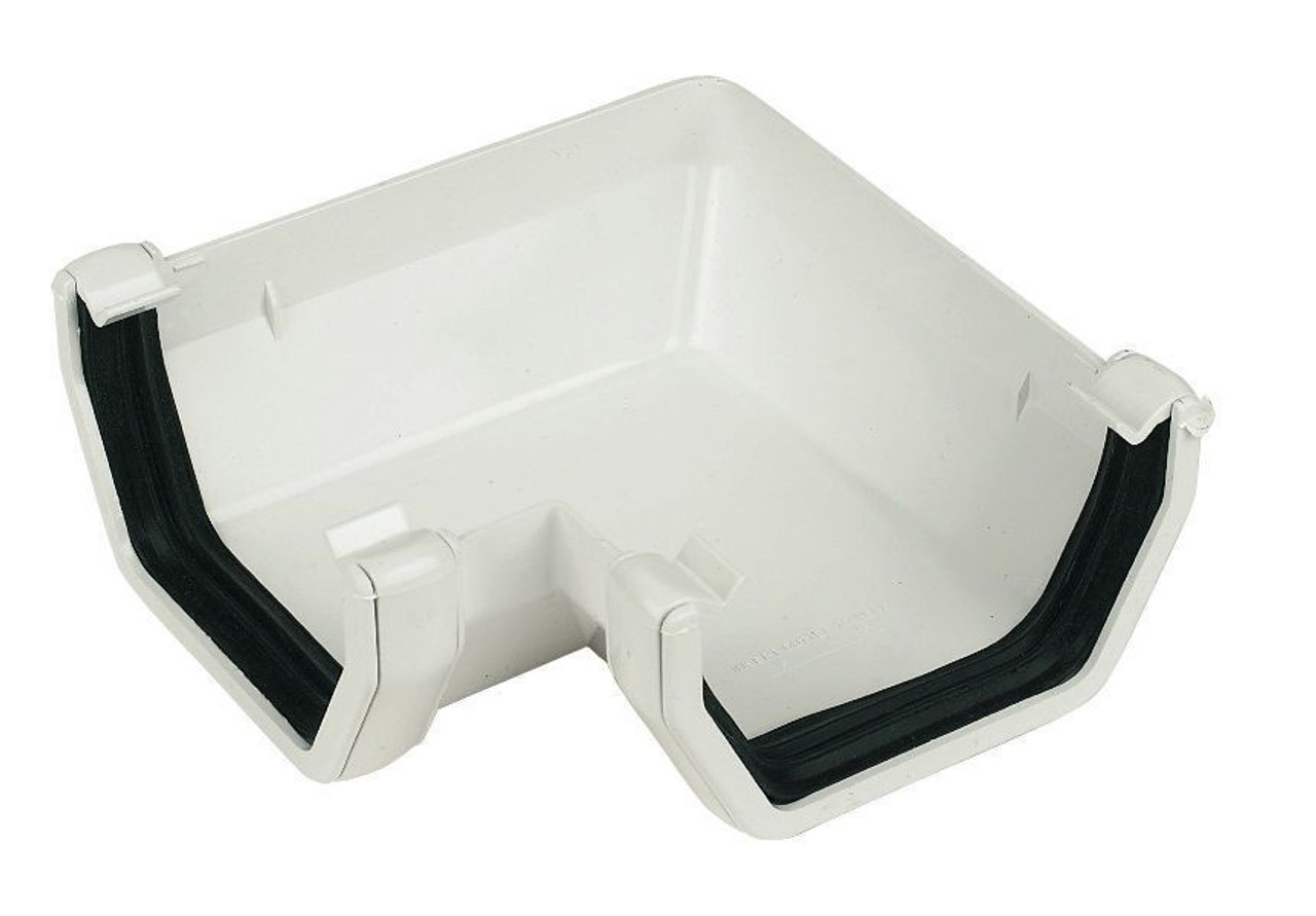 Floplast RAS1 Square 90Deg Angle White