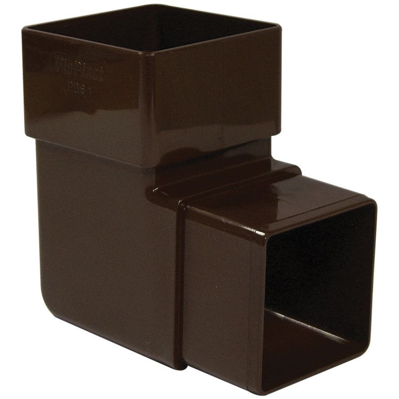 Floplast RBS1 Square 92.5Deg Offset Brown