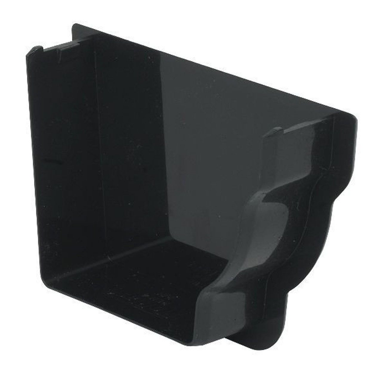 Floplast REN4 Niagara Right Internal Stopend Black