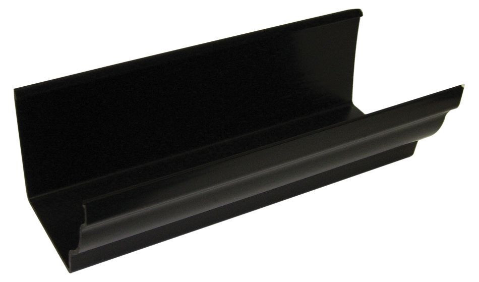 Floplast RGN4 Niagara 4m Gutter Black