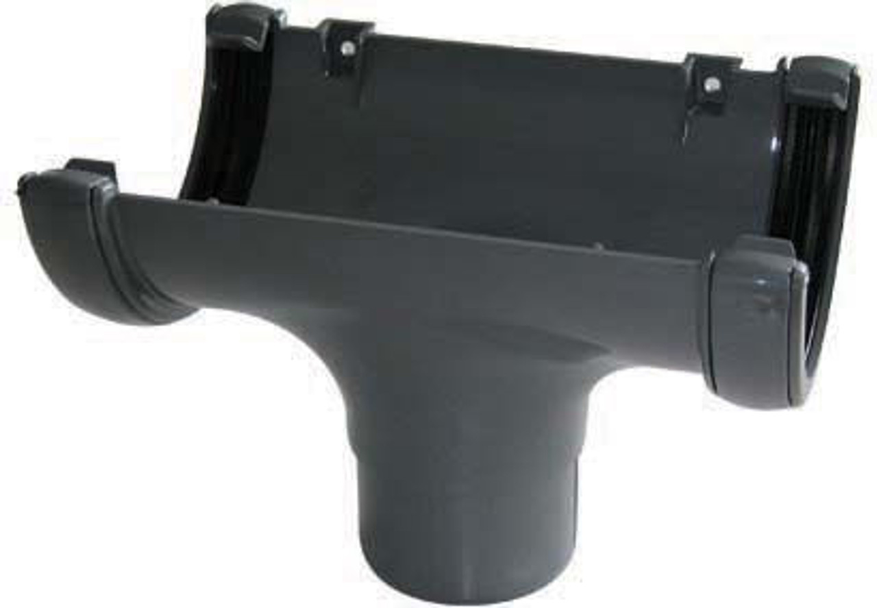 Floplast RO1 Round Running Outlet Grey