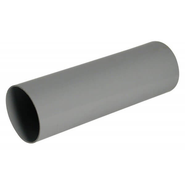 Floplast RP2.5 Round Pipe 2.5m Grey
