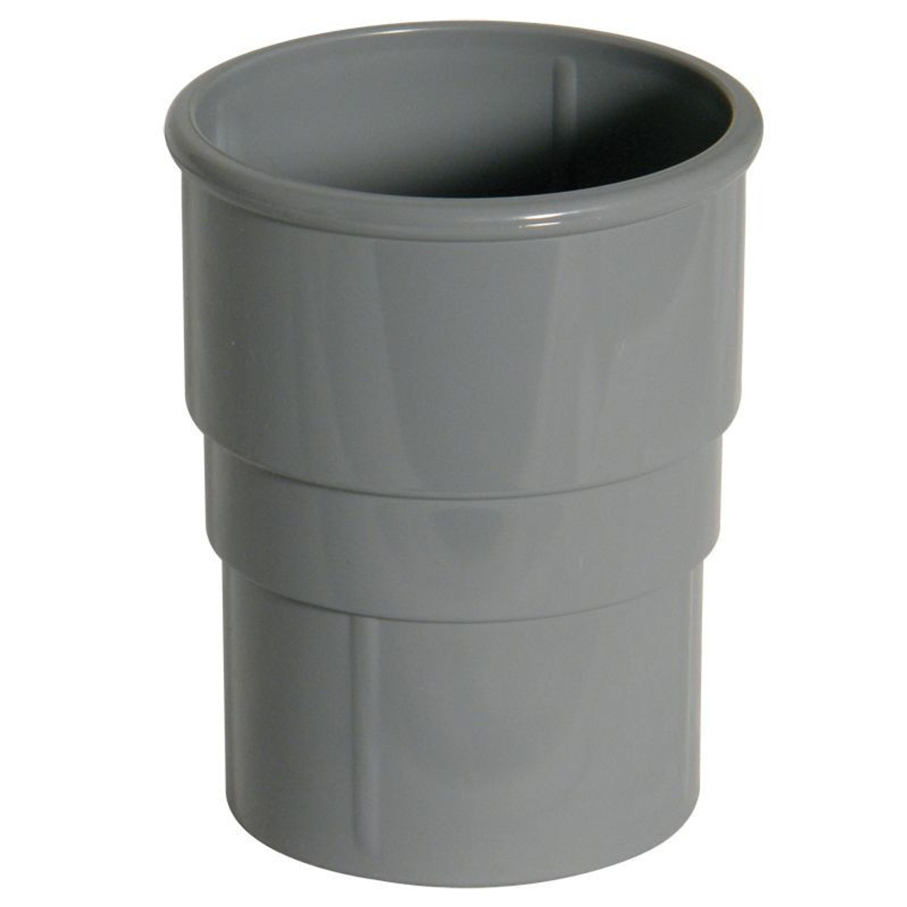 Floplast RS1 Round Pipe Socket Grey