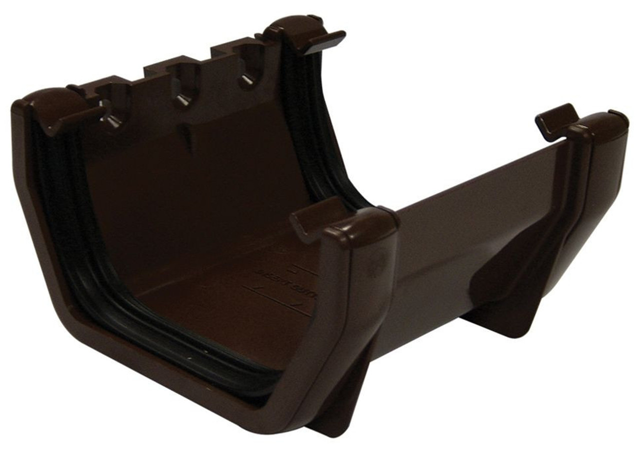 Floplast RUS1 Square Union Bracket Brown