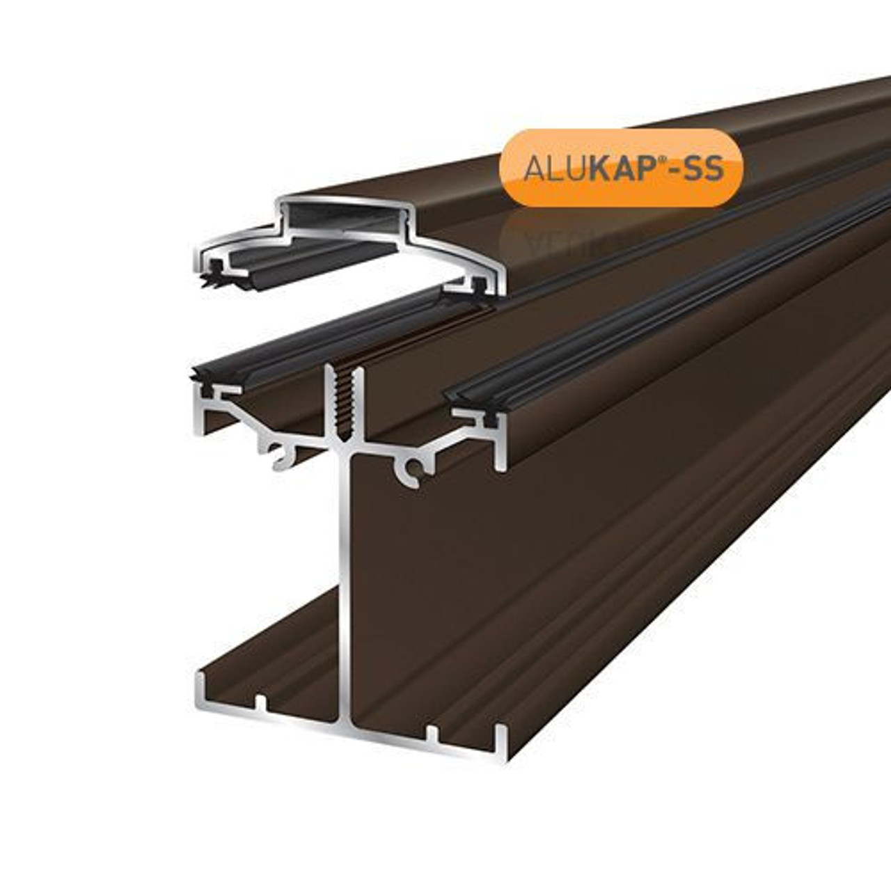 Alukap-SS Low Profile Bar 3.0m Brown