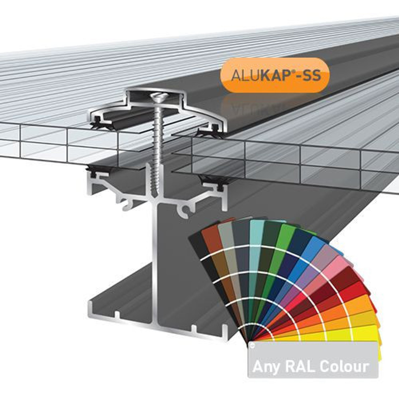 Alukap-SS Low Profile Bar 3.0m PC