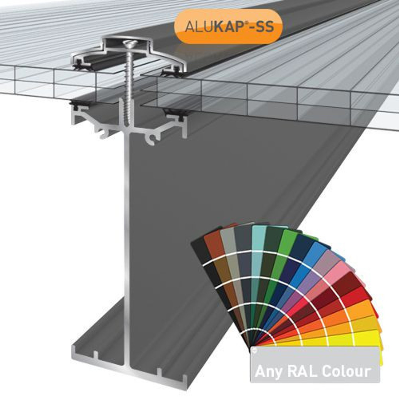 Alukap-SS High Span Bar 4.8m PC