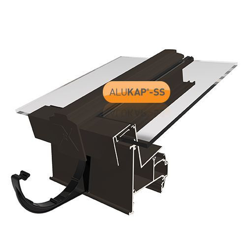 Alukap-SS Wall and Eaves Beam 4.8m Brown