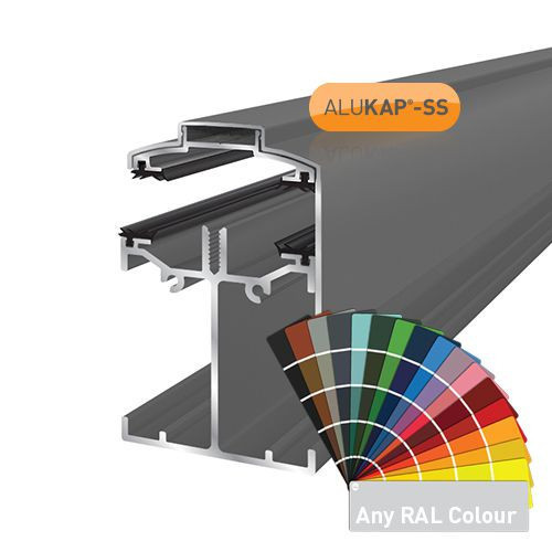 Alukap-SS Low Profile Gable Bar 6.0m PC