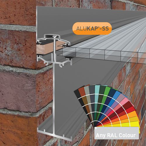 Alukap-SS High Span Wall Bar 6.0m PC