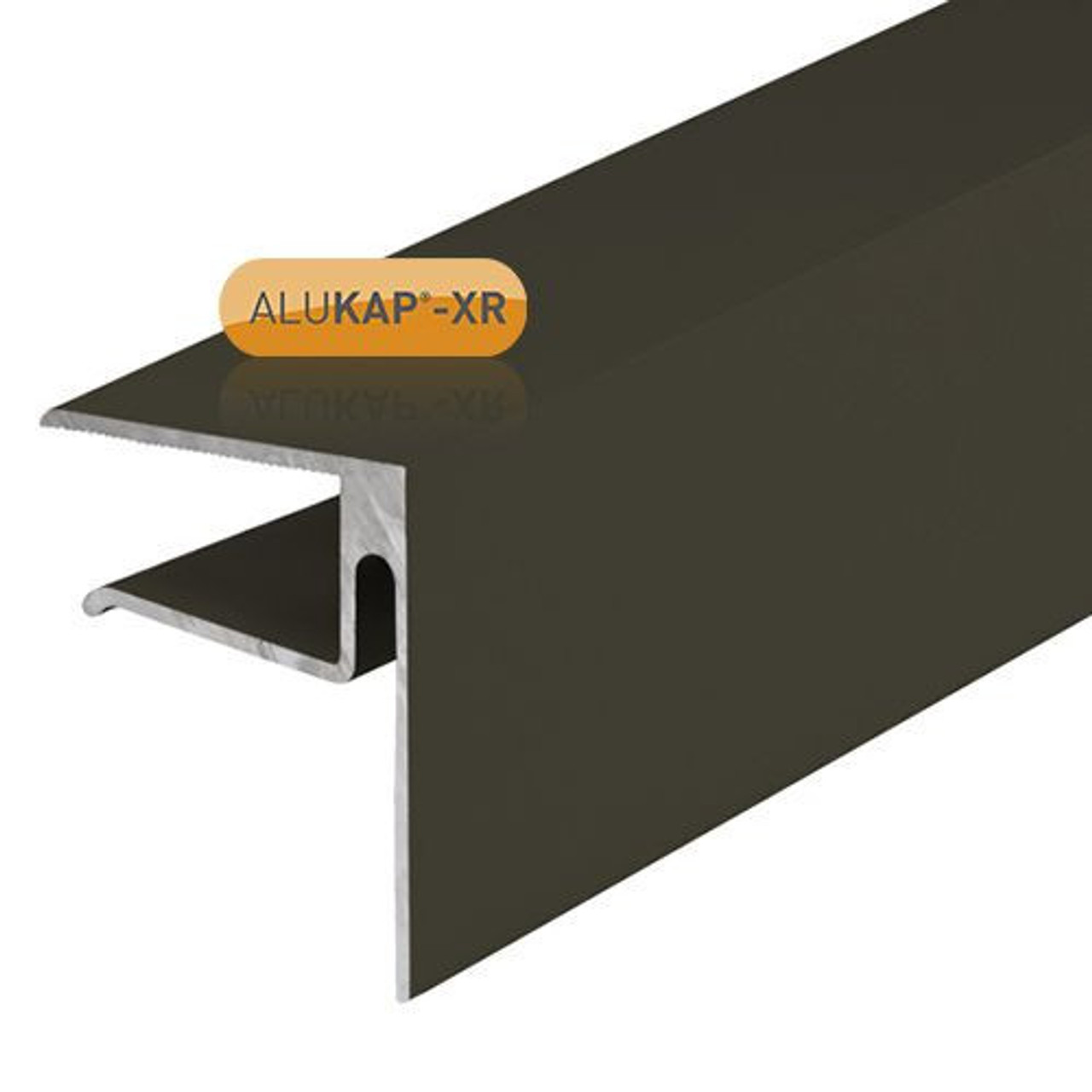 Alukap-XR 16mm End Stop Bar 3.6m Brown