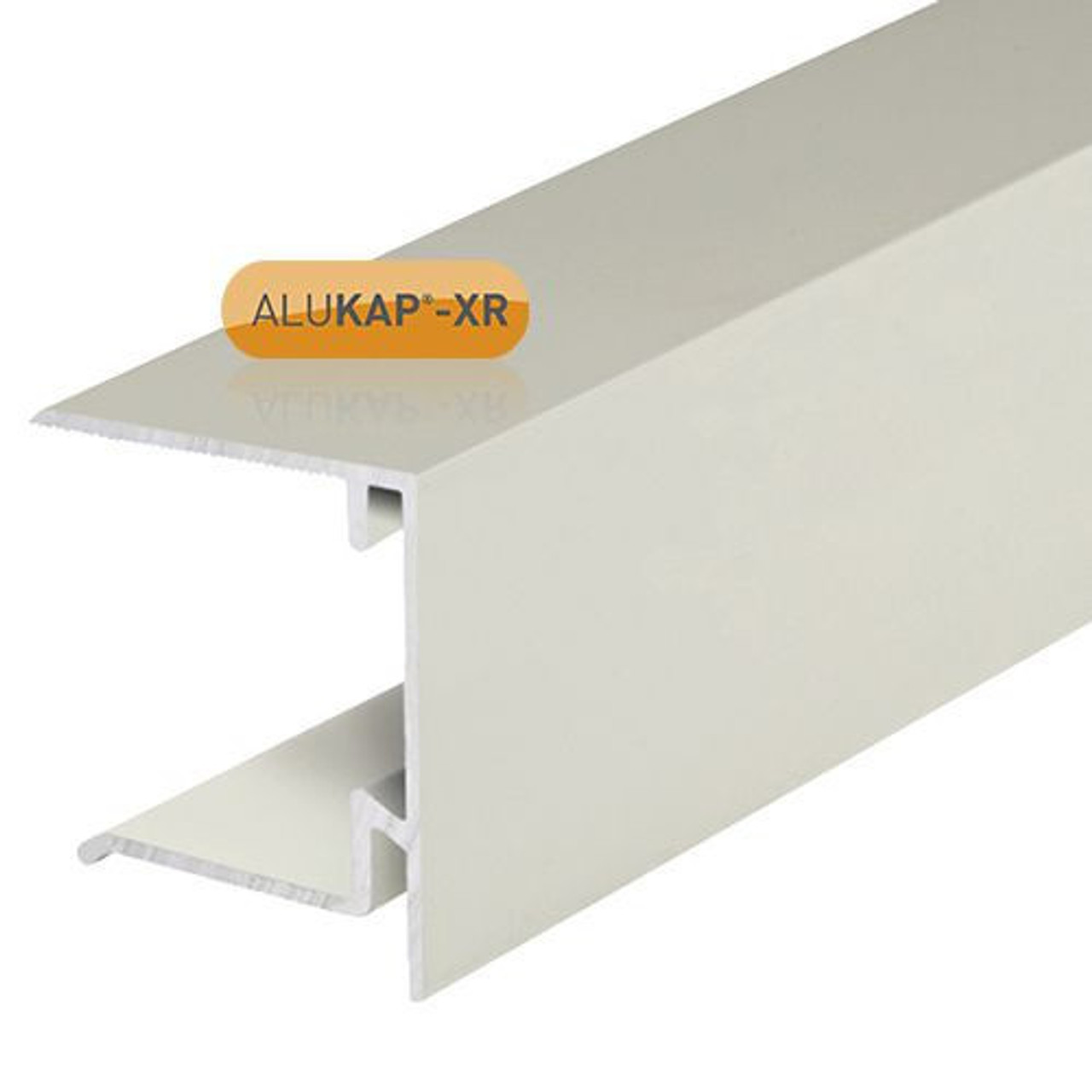 Alukap-XR 35mm End Stop Bar 3m White