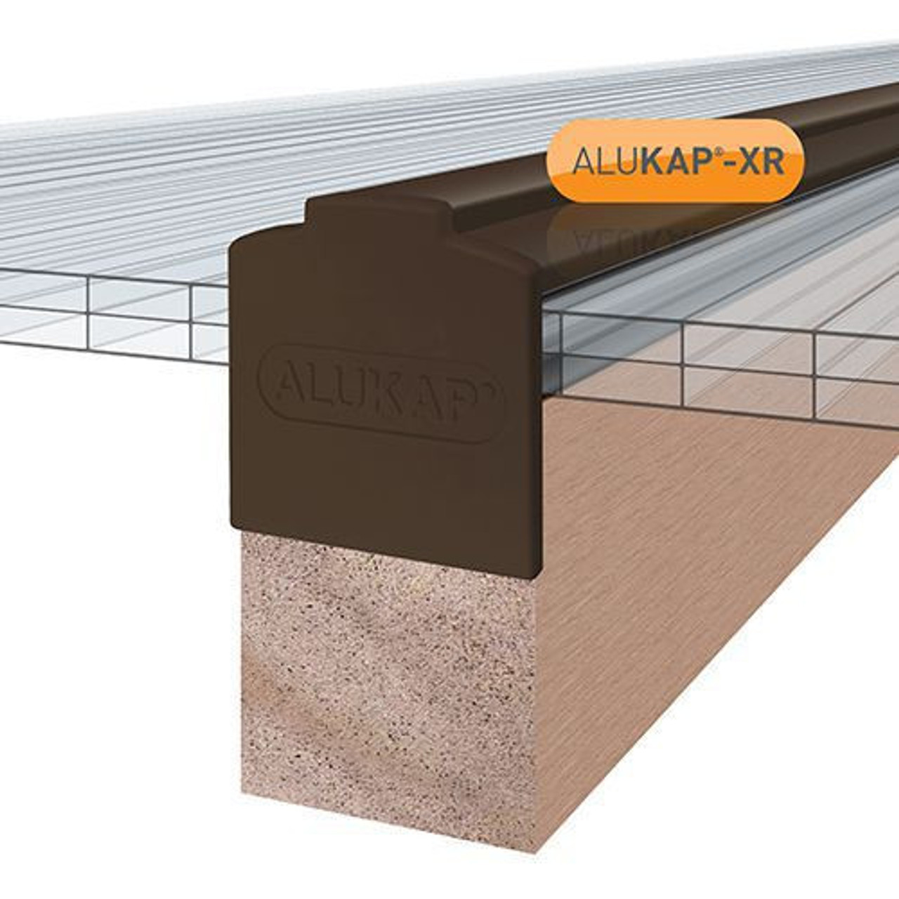 Alukap-XR 60mm Bar 3.0m  No RG BR Alu E/Cap
