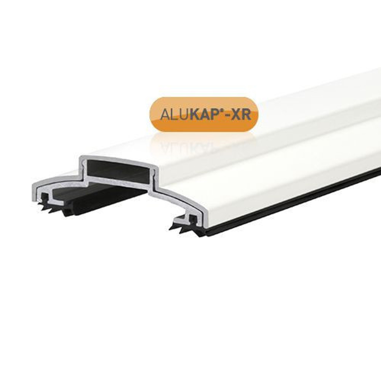 Alukap-XR 60mm Bar 4.8m No RG WH Alu E/Cap