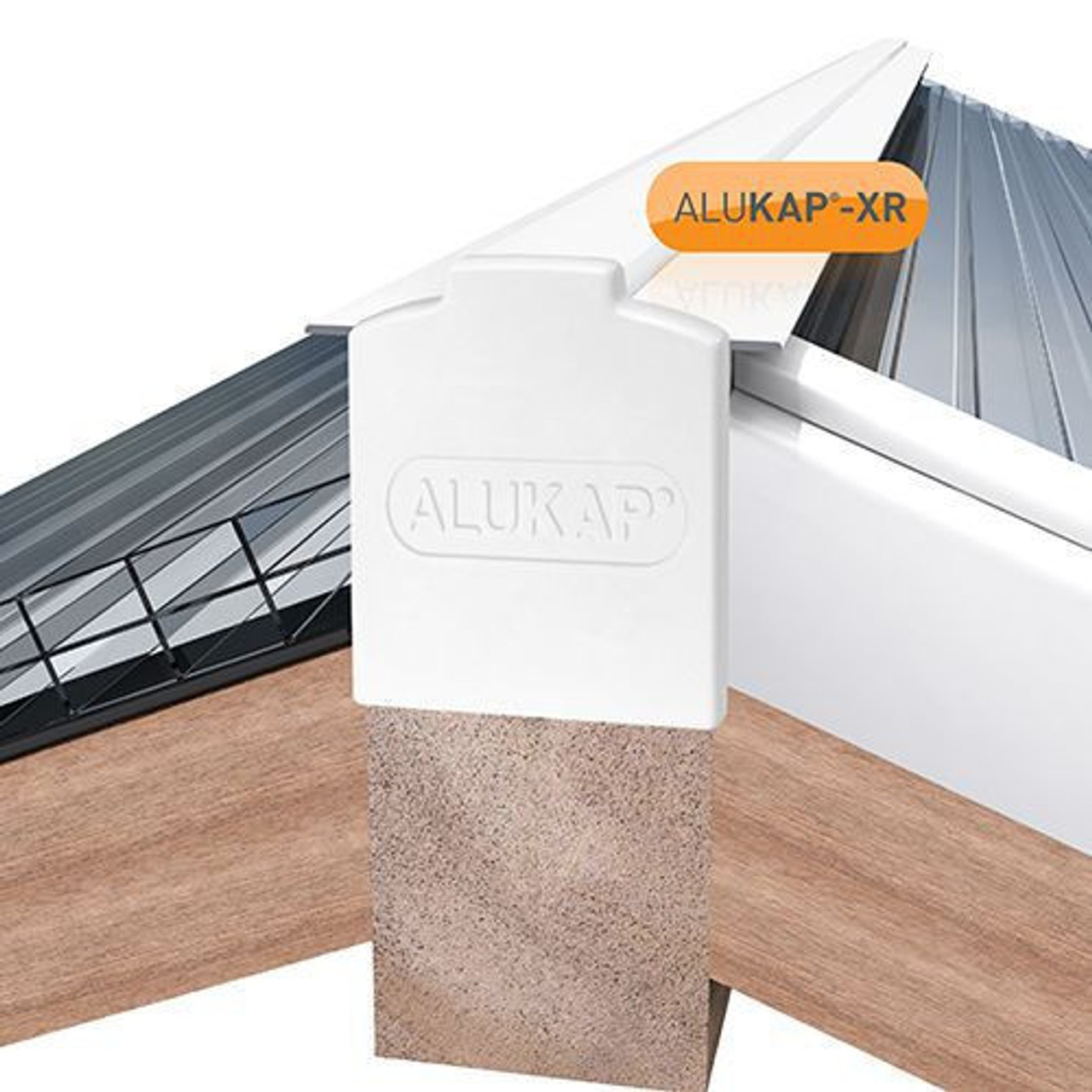Alukap-XR Hip Bar 3.6m  No RG WH Alu E/Cap