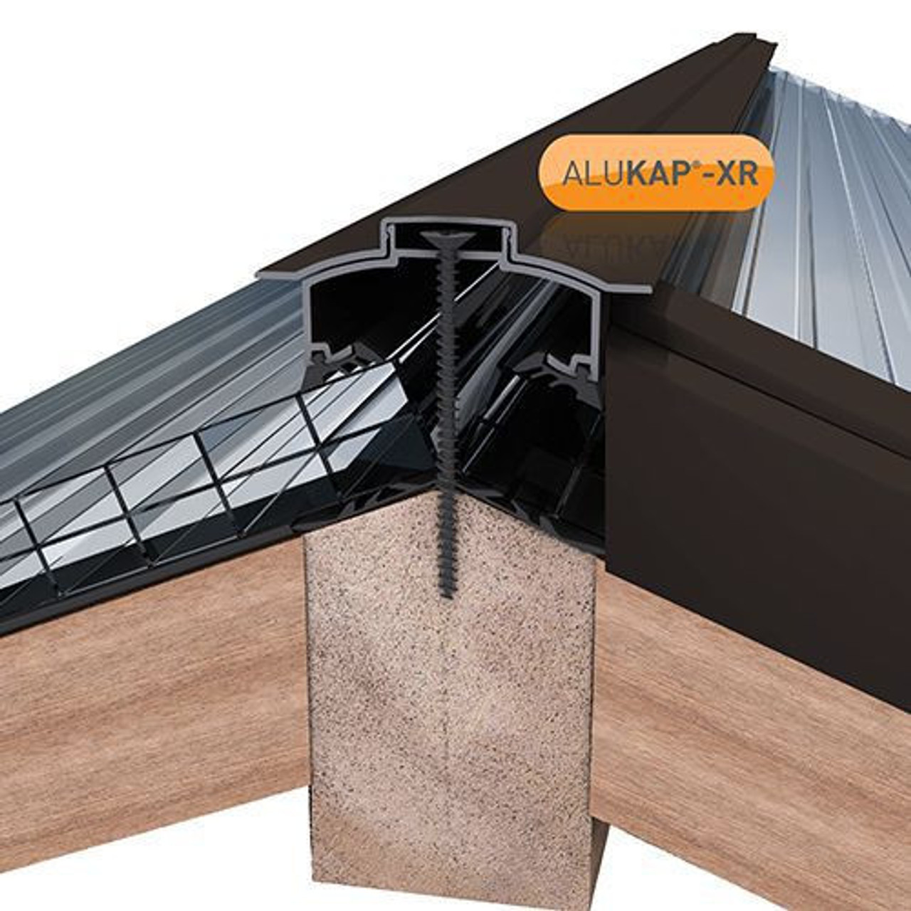 Alukap-XR Hip Bar 6.0m  No RG BR Alu E/Cap