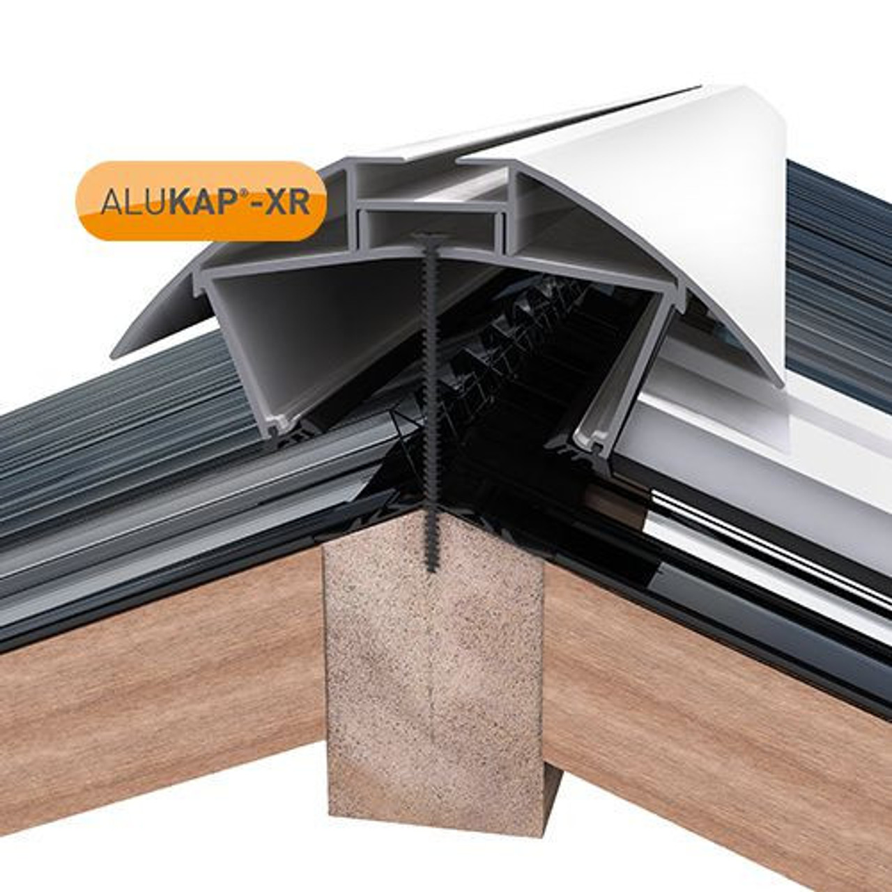 Alukap-XR Ridge 2m No RG WH