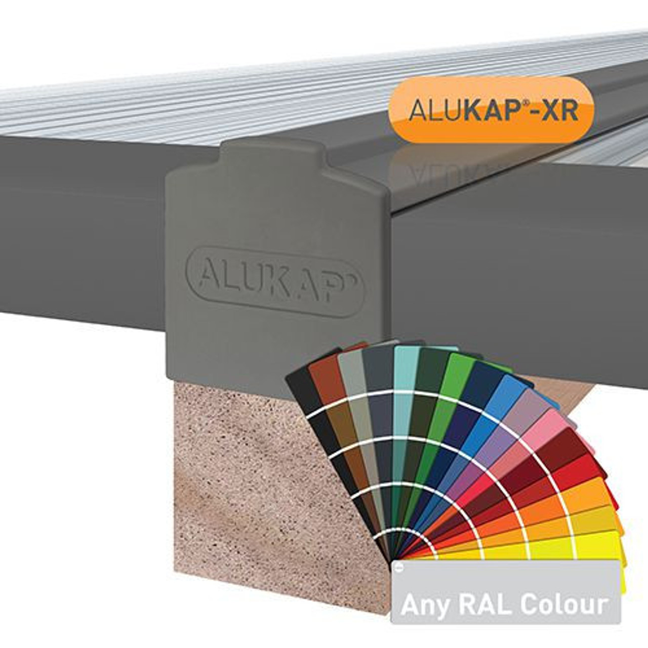 Alukap-XR 16mmEnd Stop Bar 3m PC