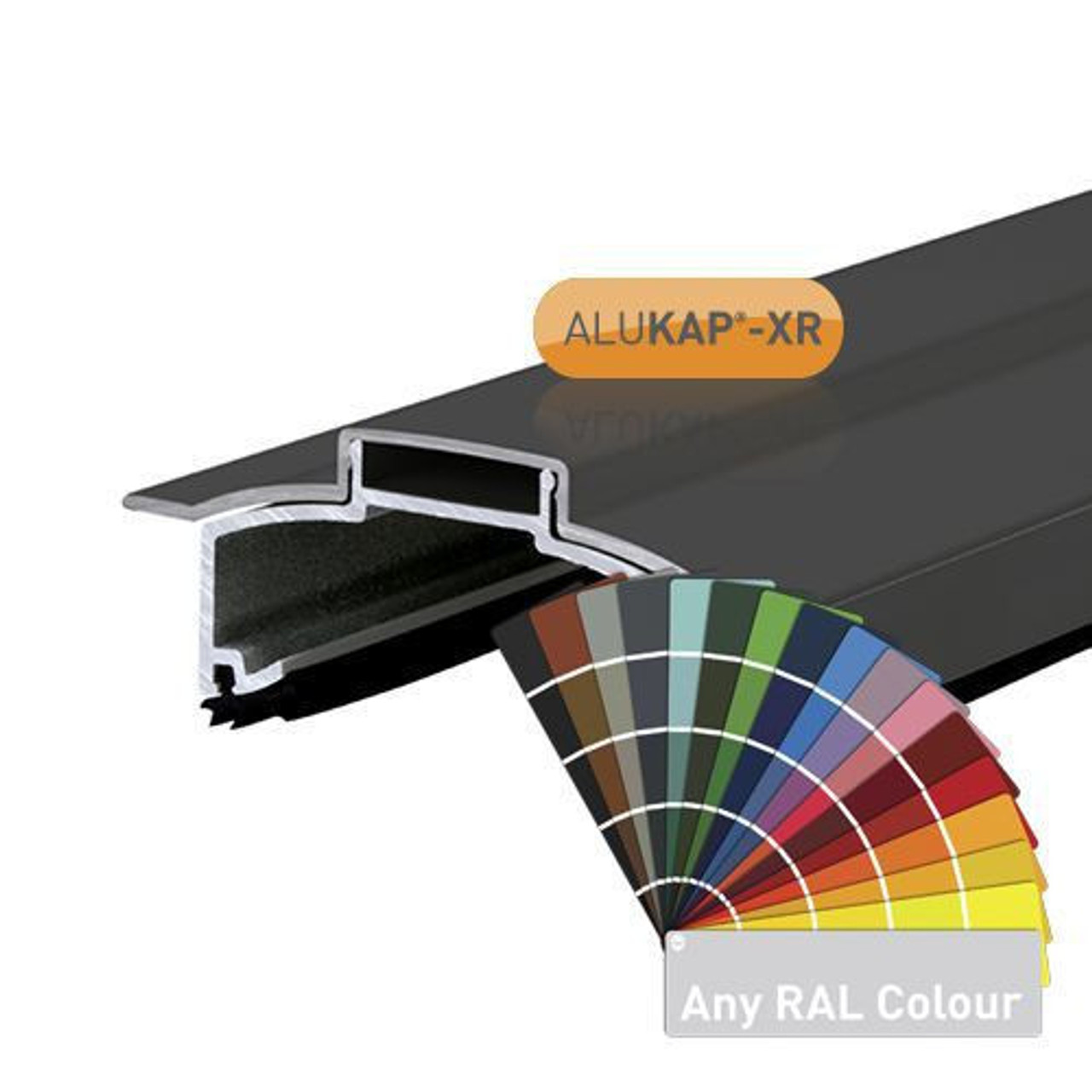 Alukap-XR Hip Bar 4.8m  No RG PC Alu E/Cap