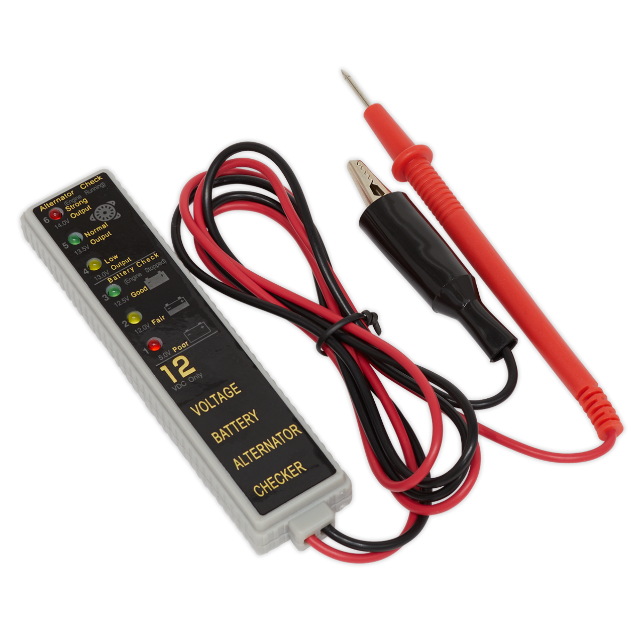 Sealey - Battery/Alternator Tester 12V LED