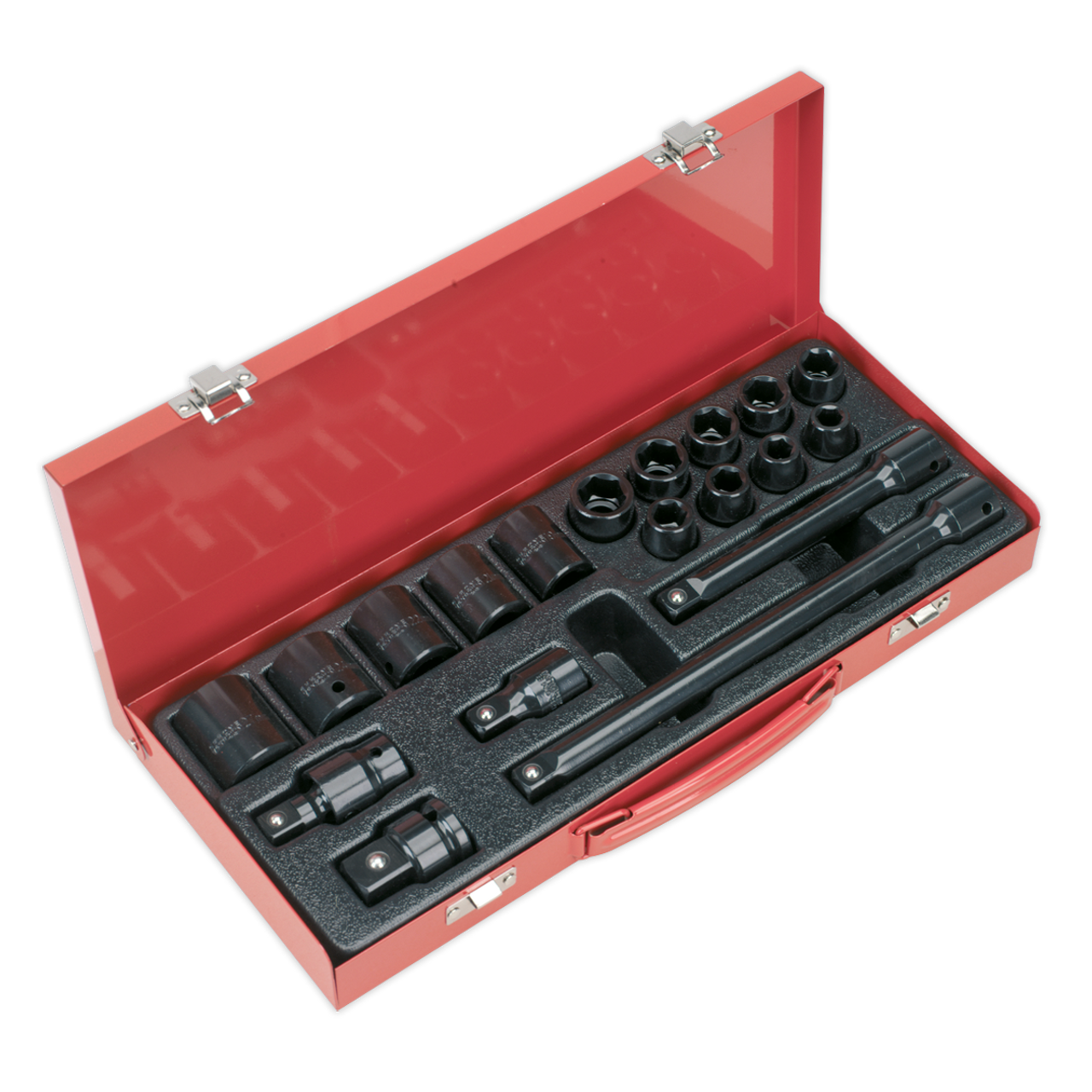 Sealey - Impact Socket Set 19pc 1/2inchSq Drive Metric