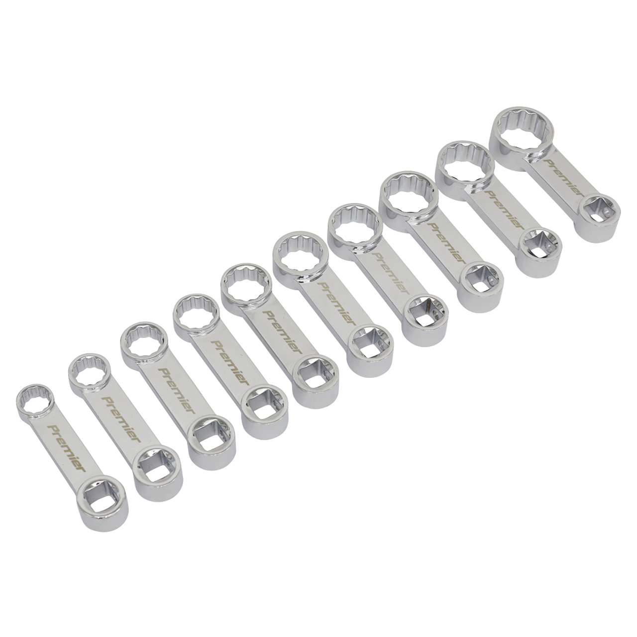 Sealey - Torque Adaptor Spanner Set 10pc 3/8inchSq Drive Metric