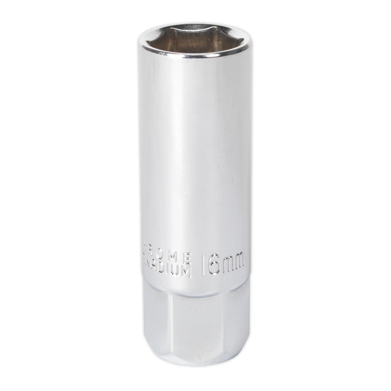 Sealey - Spark Plug Socket 16mm 3/8inchSq Drive Magnetic