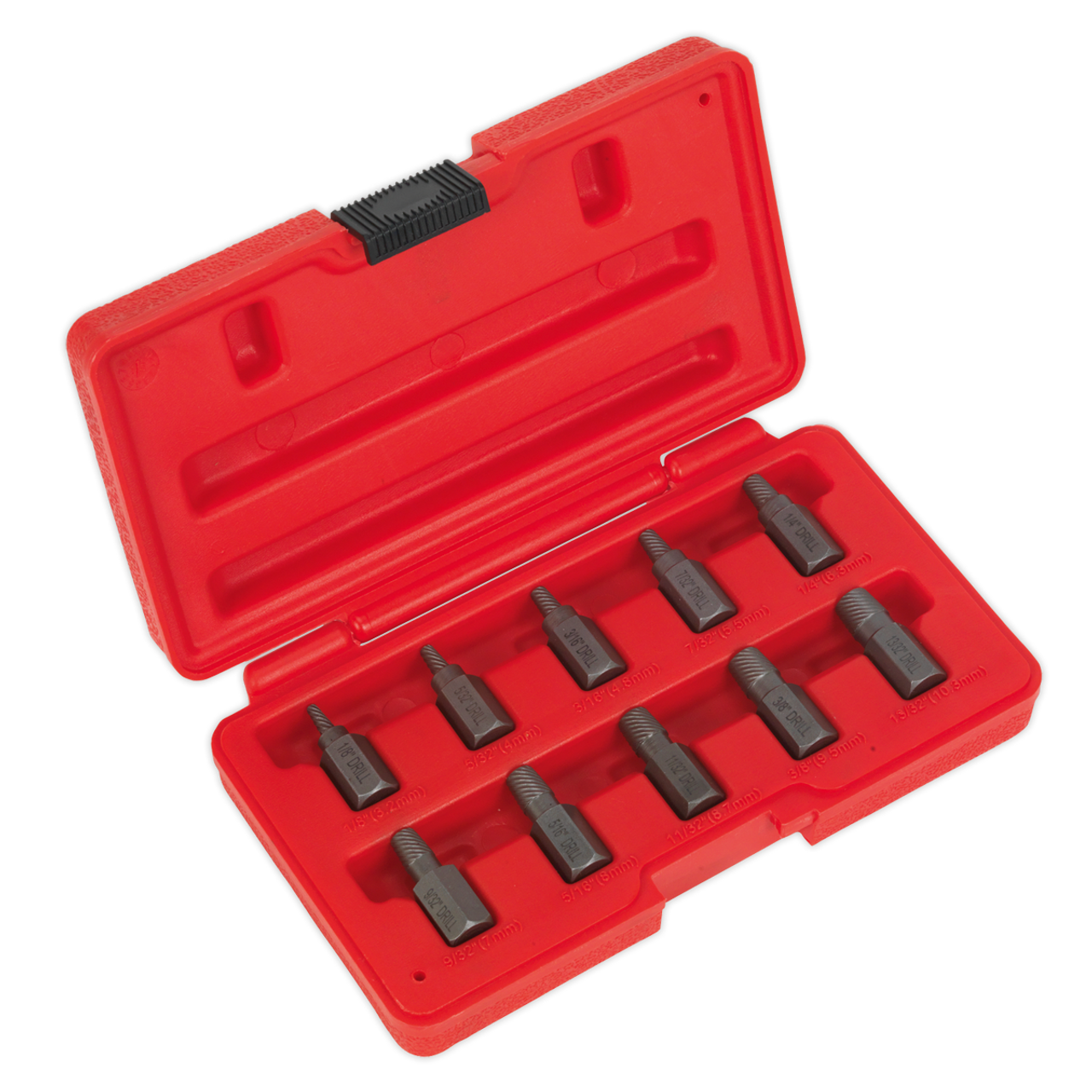 Sealey - Multi-Spline Screw Extractor Set 10pc