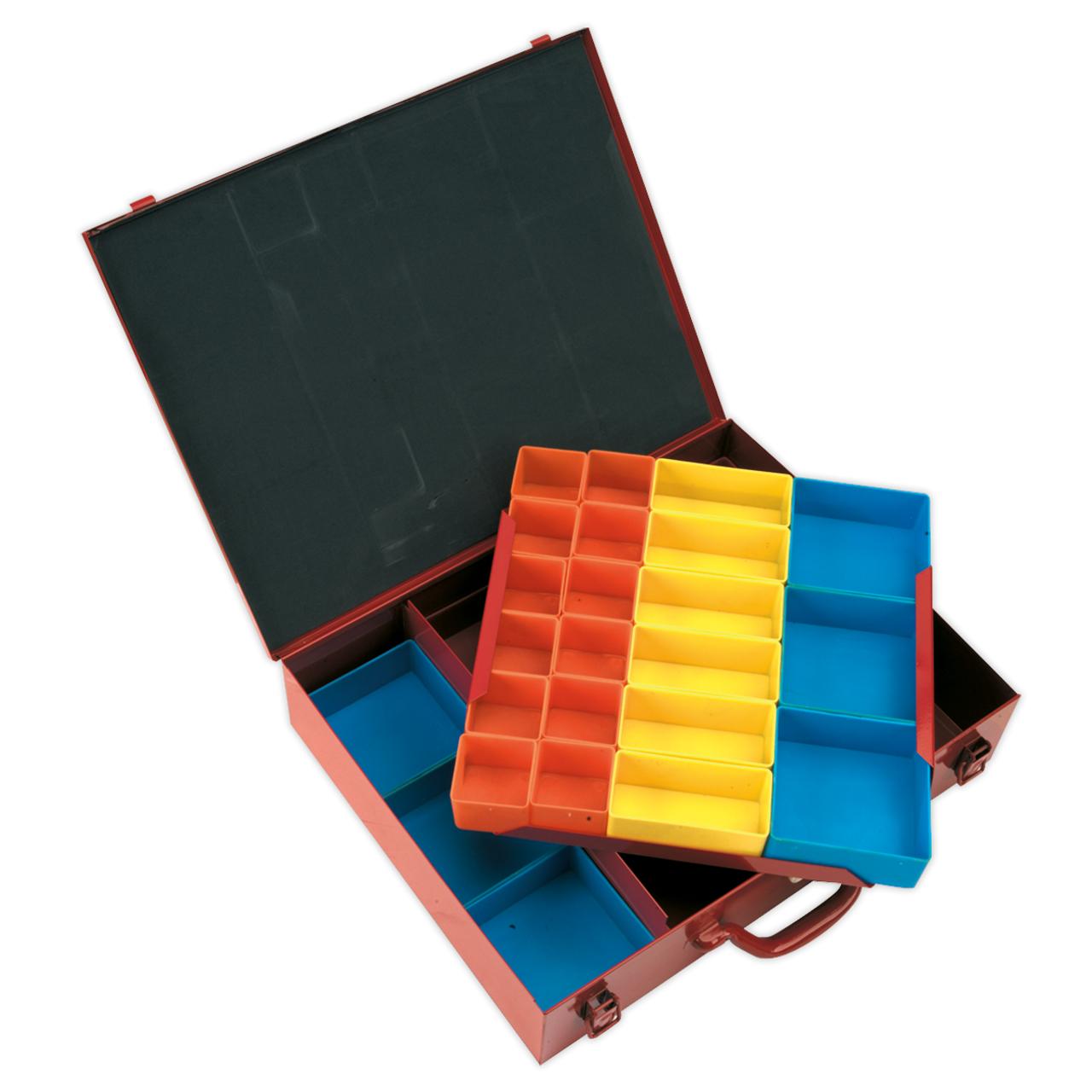 Sealey - Metal Case 2 Layer with 27 Storage Bins