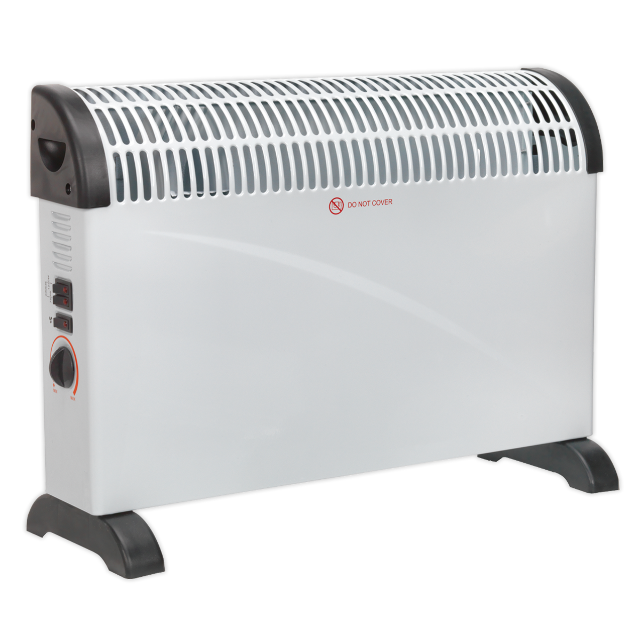 Sealey - Convector Heater 2000W 3 Heat Settings Thermostat Turbo Fan