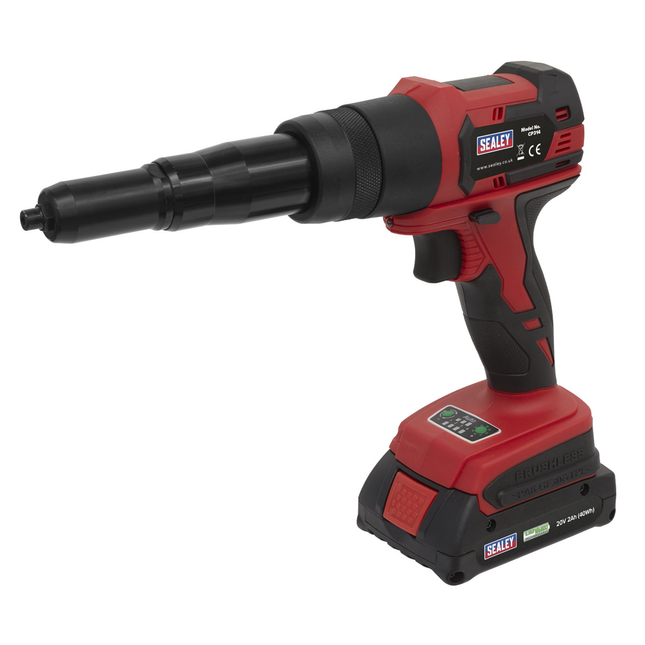 Sealey - Cordless Riveter 20V 2Ah Lithium-ion