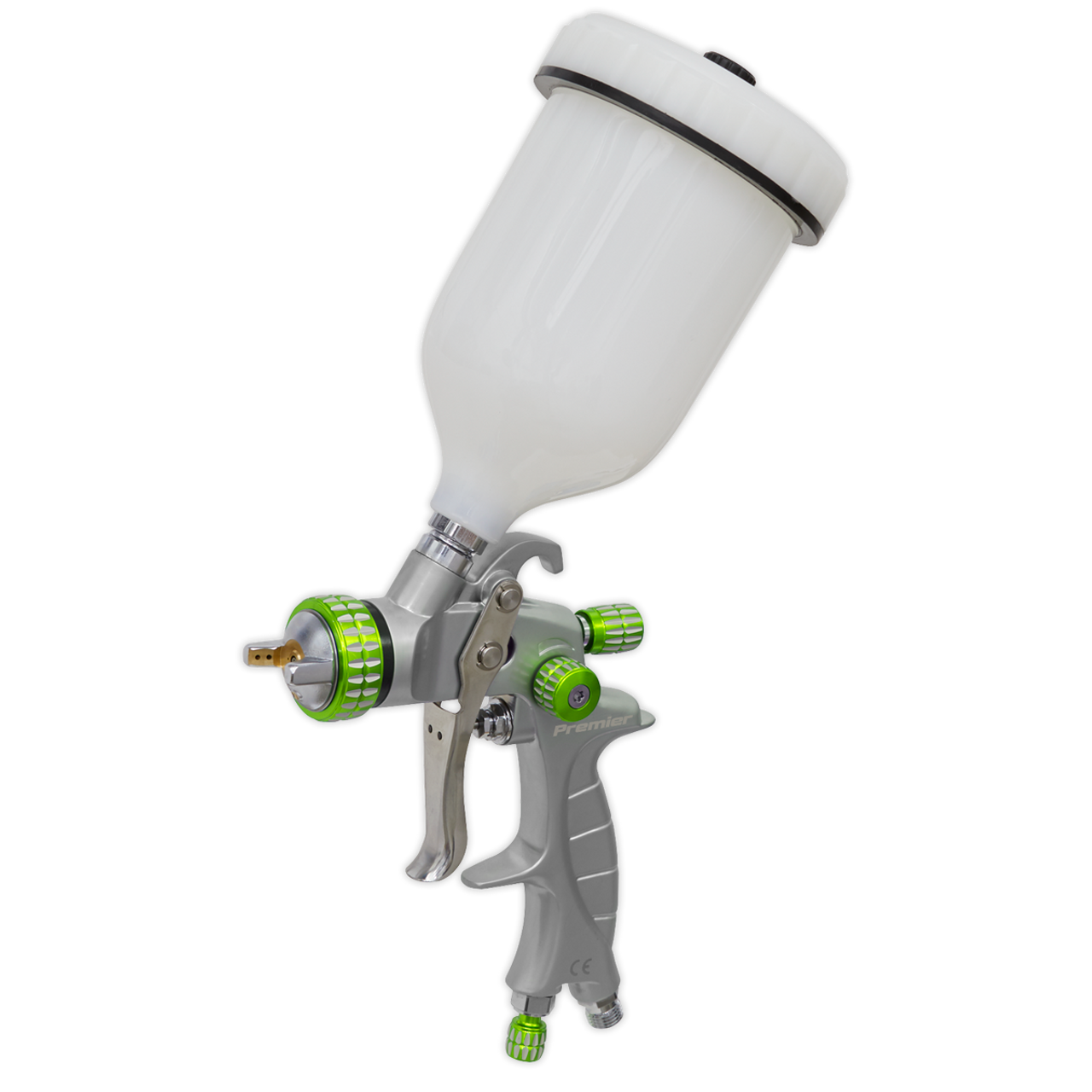 Sealey - LVLP Gravity Feed Spray Gun 1.4mm Set-Up