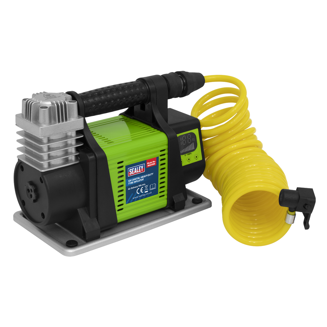 Sealey - Digital Tyre Inflator 12V Heavy-Duty
