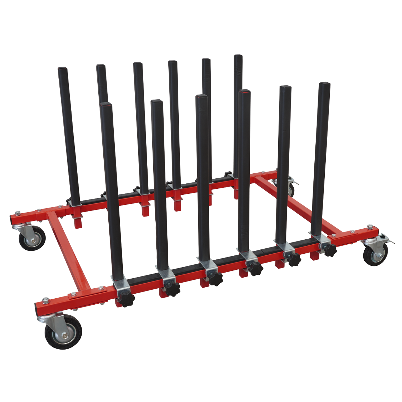 Sealey - Panel Storage Rack Mobile Holds 5 Panels