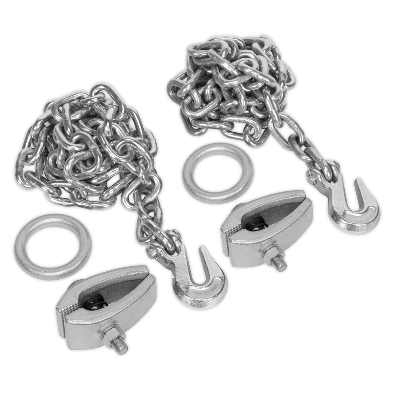 Sealey - Chain Kit 2 x 2m Chains 2 x Clamps