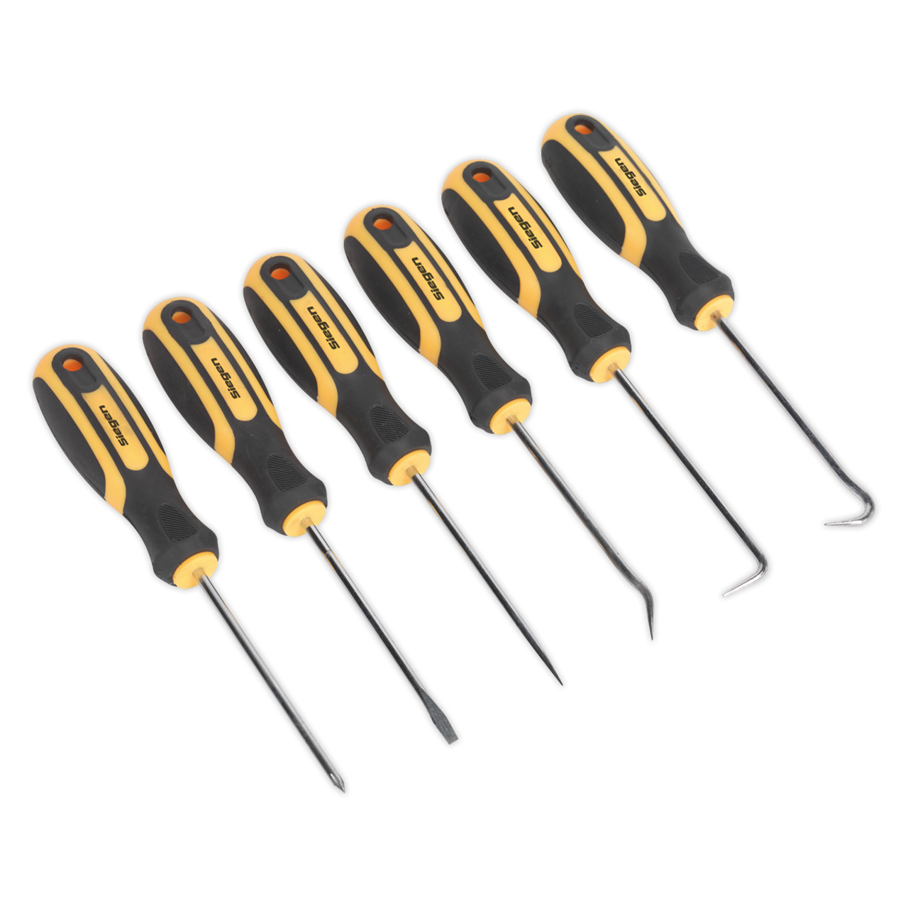 Sealey - Mini Pick and Screwdriver Set 6pc