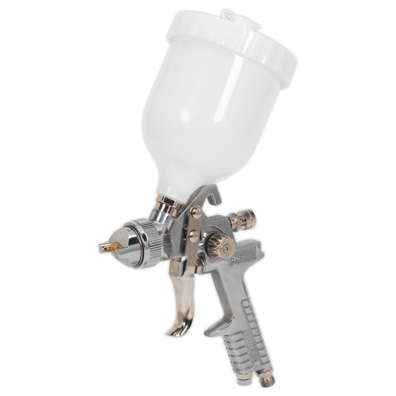 Sealey - Spray Gun Gravity Feed 1.8mm Set-Up