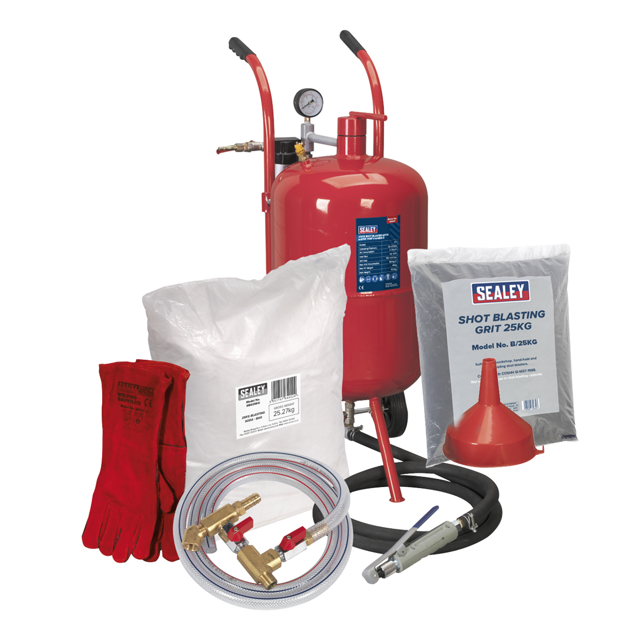 Sealey - Shot and Soda Blasting Kit