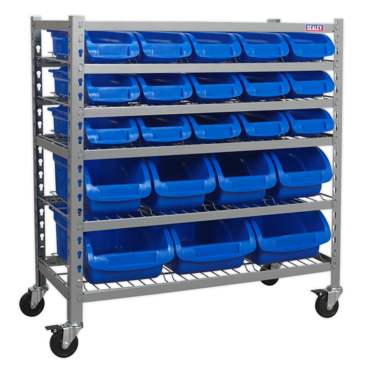 Sealey - Mobile Bin Storage System 22 Bins