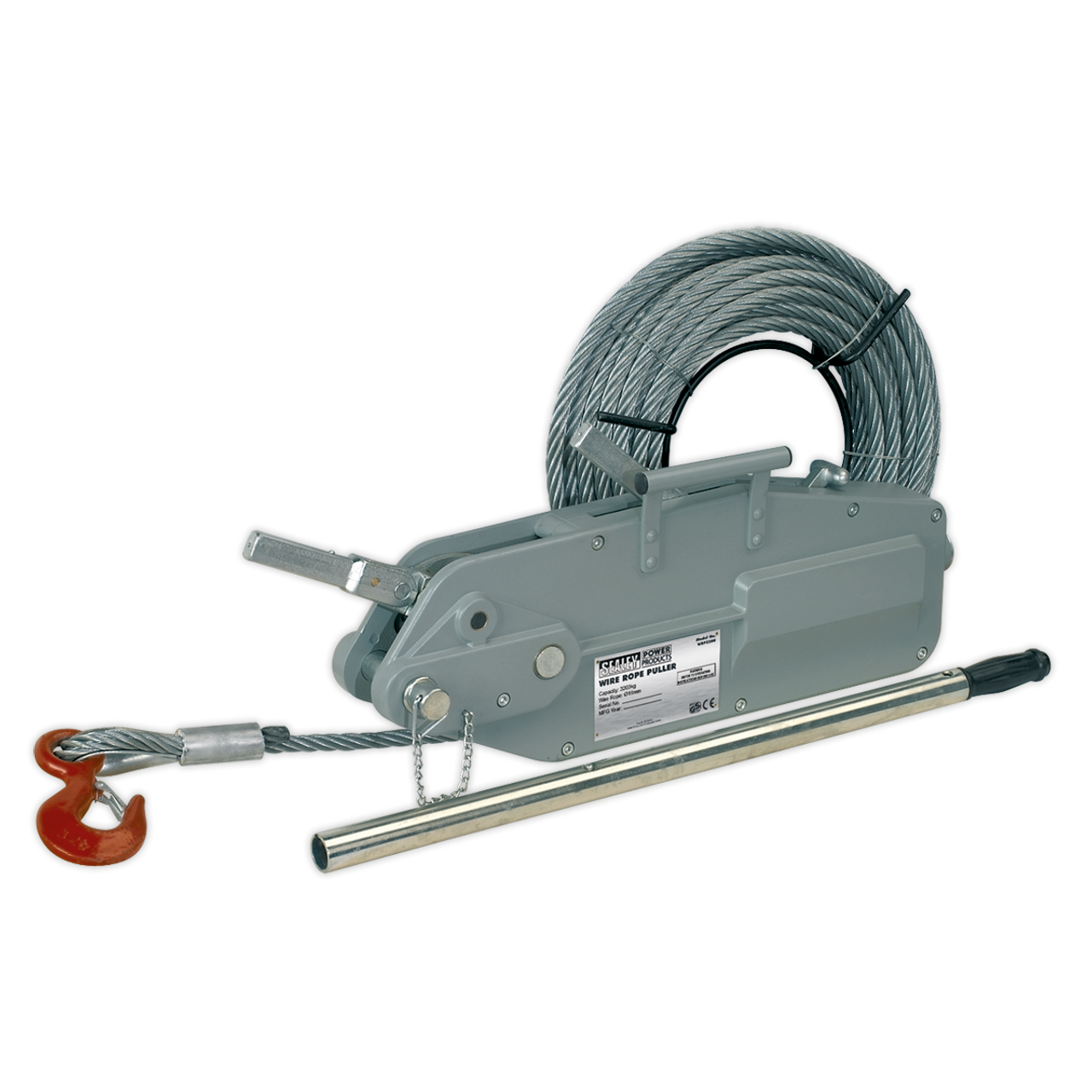 Sealey - Wire Rope Puller 3200kg Max Line Force
