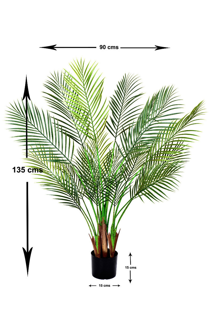 Artificial 135CM Premium Quality Areca Palm Tree in Pot
