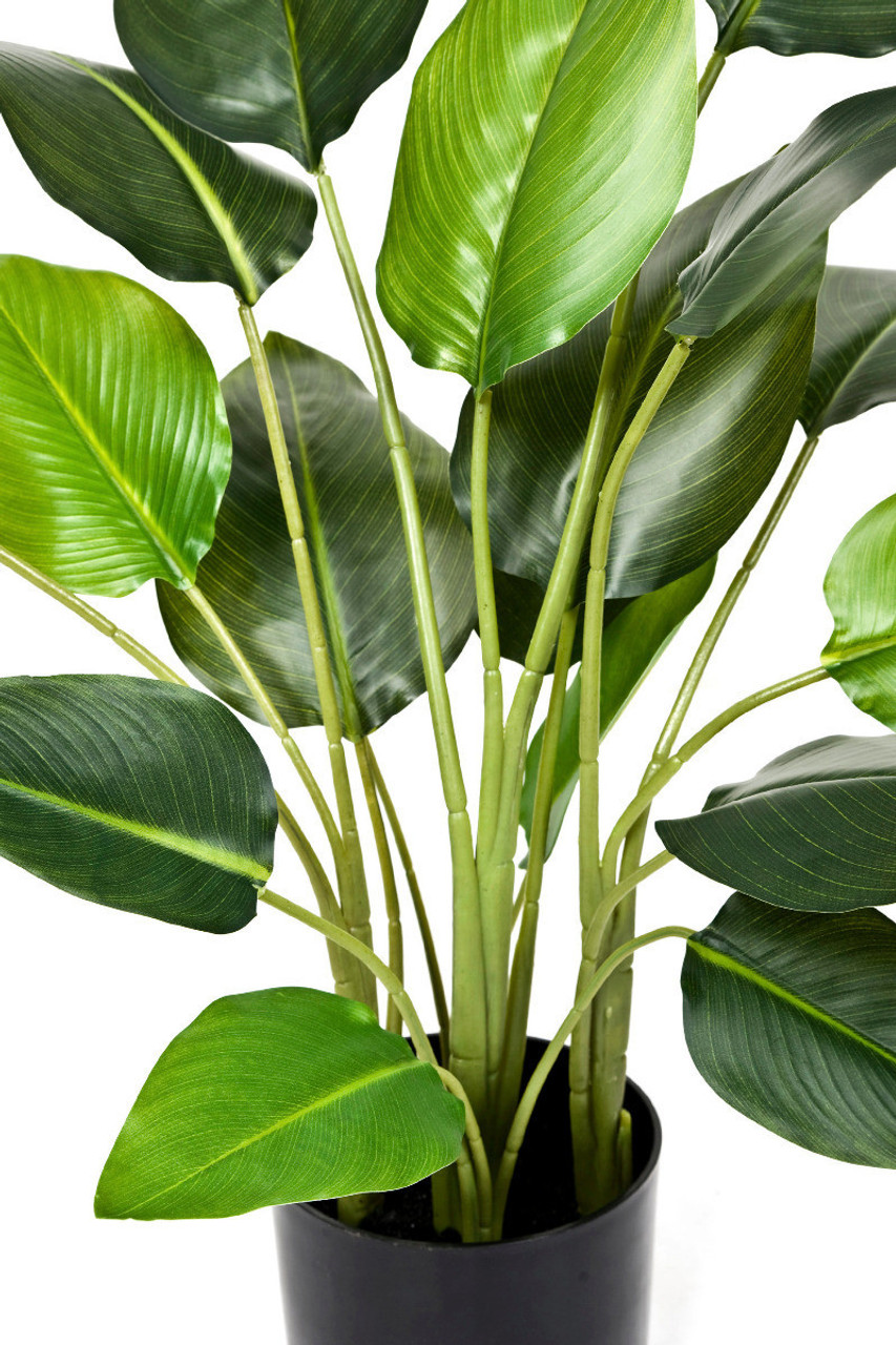 Artificial 78cm Real Touch Strelitzia Potted Plant